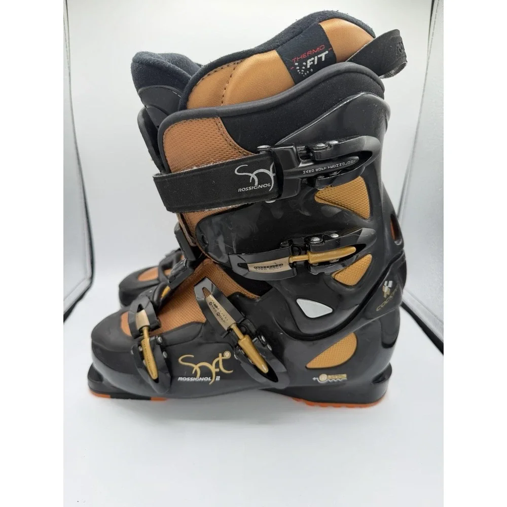 Rossignol Soft 2 Cockpit Womens Alpine Downhill Ski Boots size 26.5 $520 Retail